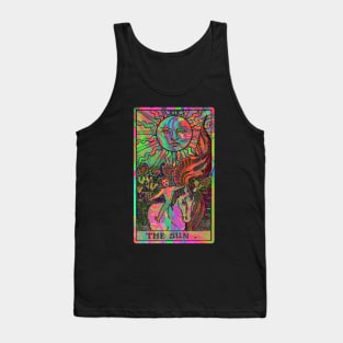 XIX. The Sun Tarot Card | Psychedelic Tank Top